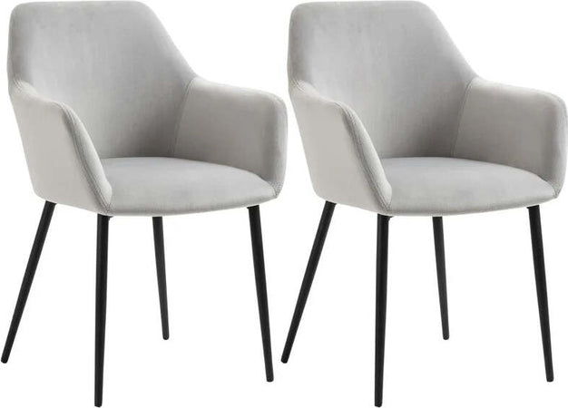 Set-2-Sedie-per-Soggiorno-Nordiche-con-Schienale-e-Braccioli-Ricurvi-e-Seduta-Imbottita,-54x57x80-cm,-Grigio-ED5835-771V00LGED5