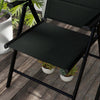 Set-2-Sedie-Pieghevoli-con-Schienale-Reclinabile-e-Poggiatesta,-in-Alluminio-e-Poliestere,-54x67x108-cm,-Nero-84G-383V00BK