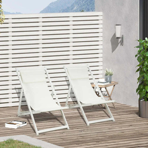 Set-2-Sedie-Poltrona-Sdraio-da-Esterni-Pieghevoli-e-Reclinabili-in-Alluminio,-96.5x58x91.5-cm,-Beige-84B-342V01WT