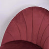 Set-2-Sedie-Sala-da-Pranzo-e-Soggiorno-Imbottite,-Design-Nordico-ed-Ergonomico-in-Metallo-e-Velluto,-52x54x79-cm,-Rosso-Scuro-ER7835-253WRER7