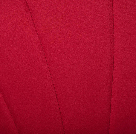 Set-2-Sedie-Sala-da-Pranzo-e-Soggiorno-Imbottite,-Design-Nordico-ed-Ergonomico-in-Metallo-e-Velluto,-52x54x79-cm,-Rosso-TG2835-253RDTG2