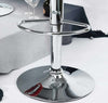 Set-2-Sgabelli-Bar-Cucina-Seduta-Forma-Tappo-Bottiglia-Sgabello-Girevole-Silver