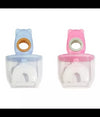 Set 2 Spazzolino Da Denti Per Bambini 2-6 Anni A Forma Di U Setole In Silicone