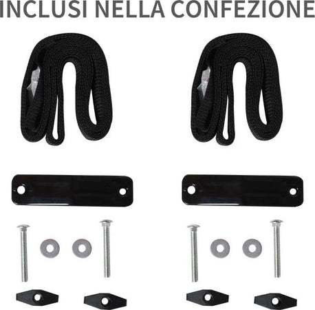 Set-2-Staffe-Porta-Kayak-con-Attacco-Universale-per-Portapacchi-Adatte-per-Canoe-e-Paddleboard,-Nero,-46x16.5x47cm-YH7A32-012YH7