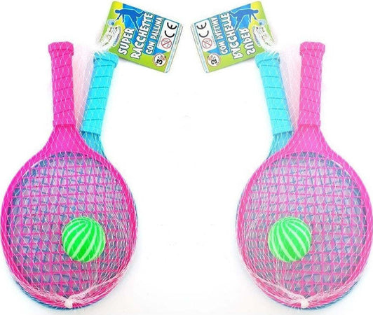 Set 2 Super Racchette Tennis Pallina Gioco Giocattolo Bimbo Bambino Sport e tempo libero/Sport/Tennis/Racchette Trade Shop italia - Napoli, Commerciovirtuoso.it