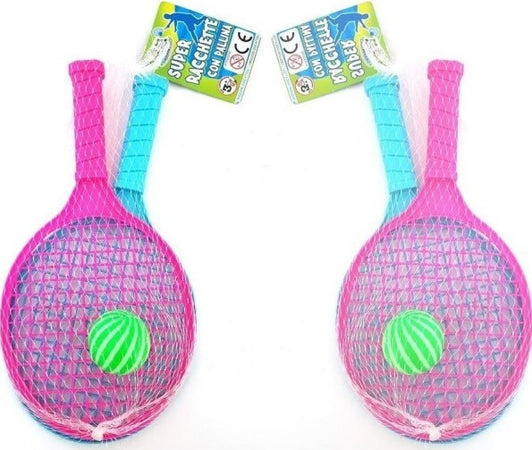 Set 2 Super Racchette Tennis Pallina Gioco Giocattolo Bimbo Bambino Sport e tempo libero/Sport/Tennis/Racchette Trade Shop italia - Napoli, Commerciovirtuoso.it