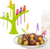 SET 2 SUPPORTI ALBERI 6 PORTA FORCHETTE DA FRUTTA FORMA UCCELLINI SPIEDINI Casa e cucina/Organizzazione interni/Contenitori e barattoli da cucina/Portaoggetti e supporti/Portaposate Trade Shop italia - Napoli, Commerciovirtuoso.it