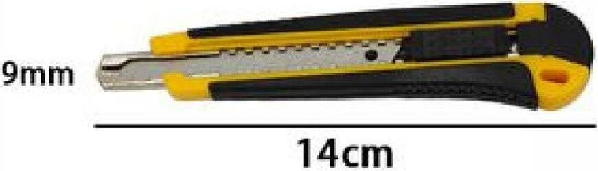 Set 2 Taglierini Taglierino Cutter Con Fermo Blocco Guida Lama 71072 Manico Gomma Casa, arredamento e bricolage > Bricolage e fai da te > Utensili Manuali Trade Shop italia - Napoli, Commerciovirtuoso.it