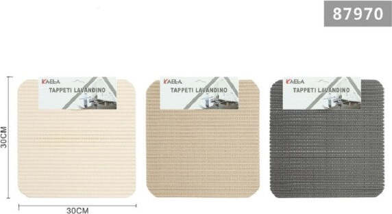 Set-2-Tappeti-Antiscivolo-Lavello-Lavandino-Righi-Quadrato-Cucina-30x30cm-87970