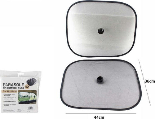 Set 2 Tendine Parasole Oscuranti Auto Finestre Con Ventose Rete Finestrino 70162 Auto e Moto > Auto > Accessori Auto Trade Shop italia - Napoli, Commerciovirtuoso.it