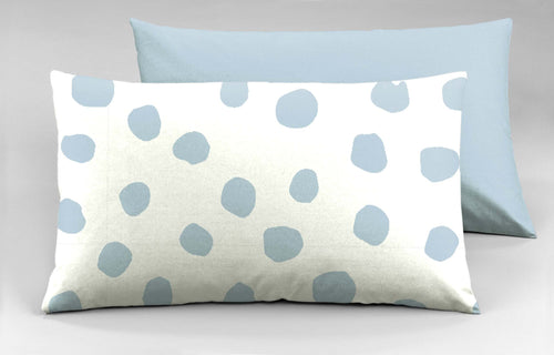Set 2 X Federe Da Letto Bifaccia Doubleface Stampa Digitale 100% Cotone Made in Italy Federe 50x80 Cm Dot Maxi Celeste Fantasia Casa e cucina/Tessili per la casa/Biancheria da letto/Lenzuola e federe/Federe Novilunio - Sesto San Giovanni, Commerciovirtuoso.it
