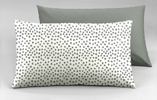 Set 2 X Federe Da Letto Bifaccia Doubleface Stampa Digitale 100% Cotone Made in Italy Federe 50x80 Cm Dot Mini Colore Grigio Fantasia Casa e cucina/Tessili per la casa/Biancheria da letto/Lenzuola e federe/Federe Novilunio - Sesto San Giovanni, Commerciovirtuoso.it