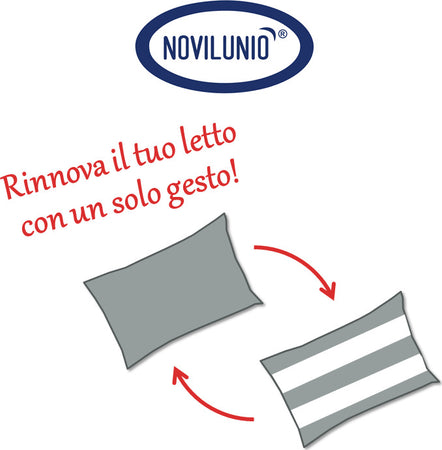 Set 2 X Federe Da Letto Bifaccia Doubleface Stampa Digitale 100% Cotone Made in Italy Federe 50x80 Cm Fantasia Dot Maxi Grigio Casa e cucina/Tessili per la casa/Biancheria da letto/Lenzuola e federe/Federe Novilunio - Sesto San Giovanni, Commerciovirtuoso.it