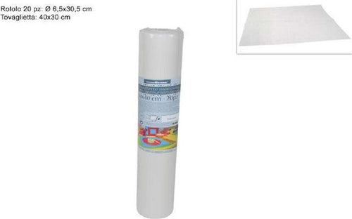 Set 20 Pezzi Tovagliette Tovaglie A Strappo Runner Tnt Rullo 30 X 40 Cm Bianco Casa, arredamento e bricolage > Cucina > Accessori cucina Trade Shop italia - Napoli, Commerciovirtuoso.it
