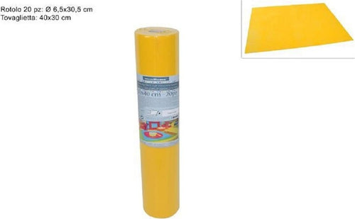 Set 20 Pezzi Tovagliette Tovaglie A Strappo Runner Tnt Rullo 30 X 40 Cm Giallo Casa, arredamento e bricolage > Cucina > Accessori cucina Trade Shop italia - Napoli, Commerciovirtuoso.it