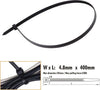 Set 20 Pz Fascette Cavi Cavo Nero Stringenti In Plastica Nylon 4.8x400 Mm 92385 Fai da te/Materiale elettrico/Gestione del cavo/Stringicavi Trade Shop italia - Napoli, Commerciovirtuoso.it