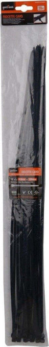 Set 20pz Fascette Cavi Cavo Nero Stringenti In Plastica Nylon 4.8 X 500 Mm 92387 Fai da te/Materiale elettrico/Gestione del cavo/Stringicavi Trade Shop italia - Napoli, Commerciovirtuoso.it