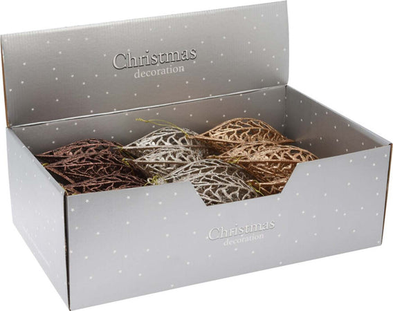 Set 24 Palline per albero di natale in vetro Oro e Argento Tinta Unita Ø 22 cm Casa e cucina/Decorazioni per interni/Addobbi e decorazioni per ricorrenze/Decorazioni natalizie/Addobbi e decorazioni/Palle e palline MagiediNatale.it - Altamura, Commerciovirtuoso.it