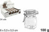 Set-24-Pezzi-Barattolo-Quadrato-Vasetto-Con-Tappo-Porta-Spezie-Vetro-100g-100828