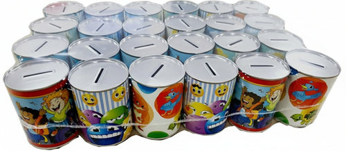 Set 24 Pezzi Mini Salvadanai In Latta Porta Monete Banconote Soldi 9x11cm 500039 Casa, arredamento e bricolage > Hobby e collezionismo > Salvadanai Trade Shop italia - Napoli, Commerciovirtuoso.it