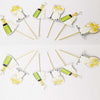 Set 24 Pezzi Stuzzicadenti Champagne Brindisi Cupcake Per Festa Aperitivo Snack Casa, arredamento e bricolage > Prodotti per Feste Trade Shop italia - Napoli, Commerciovirtuoso.it