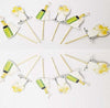 Set-24-Pezzi-Stuzzicadenti-Champagne-Brindisi-Cupcake-Per-Festa-Aperitivo-Snack