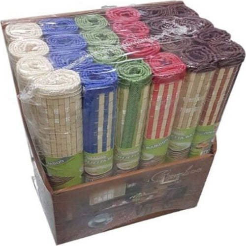 SET 24 PEZZI TOVAGLIE TOVAGLIETTE COLAZIONE IN LEGNO BAMBÙ AMERICANE COLORATE Casa e cucina/Tessili per la casa/Tessili da cucina/Tovagliette Trade Shop italia - Napoli, Commerciovirtuoso.it