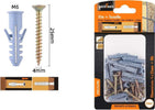 Set 24 Pezzi Viti Vite 4 X 25 Mm + Tasselli Con Alette Tassello M6 Fischer 57204 Fai da te/Ferramenta/Chiodi viti ed elementi di fissaggio/Kit di bulloni e dadi Trade Shop italia - Napoli, Commerciovirtuoso.it