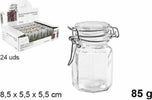 Set 24 Pz Barattolo Ottagonale Vasetto Con Tappo Porta Spezie Vetro 85g 100827 Casa, arredamento e bricolage > Cucina > Barattoli e Contenitori Trade Shop italia - Napoli, Commerciovirtuoso.it