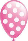 Set-240-Pezzi-Palloncini-Colore-Rosa-Pois-Feste-Compleanni-Party-Bambini