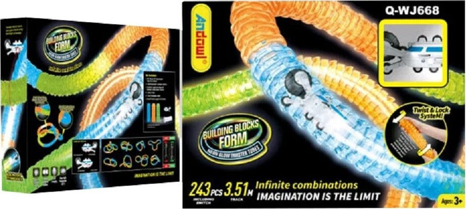 Set 243 Pezzi Pista Luminosa Led Ad Anello A 360? Carri A Binario Auto Q-wj668 Giochi e giocattoli/Veicoli/Slot car piste da corsa e accessori/Piste da corsa Trade Shop italia - Napoli, Commerciovirtuoso.it