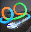 Set-243-Pezzi-Pista-Luminosa-Led-Ad-Anello-A-360°-Carri-A-Binario-Auto-Q-wj668