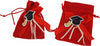 Set-24pz.-Sacchetti-Sacchetto-Rosso-Laurea-Juta-10x13cm-Bomboniera-Portaconfetti