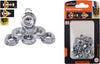 Set-25-Pz-Dado-Esagonale-Flangiato-Dadi-Di-Serraggio-M6-Bulloni-Vite-6mm-94923