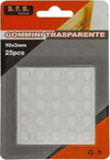 Set 25 Pz Gommini Adesivi Protezione Pavimenti Trasparenti Rotondi 10x3mm 66095 Casa, arredamento e bricolage > Bricolage e fai da te > Minuteria Trade Shop italia - Napoli, Commerciovirtuoso.it
