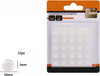 Set-25-Pz-Gommini-Adesivi-Protezione-Pavimenti-Trasparenti-Rotondi-10x3mm-66095