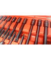 Set 26 Pezzi Chiavi A Bussola Inserti Millerighe Xzn 1/2 Da M5 A M16 Fs-43614