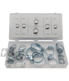 Set 26 Pezzi Kit Fascette Stringitubo Con Chiusura Asimmetrica 16-40mm Assortite