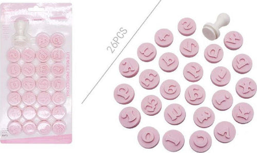 Set 26 Pezzi Stampini Stampi A Lettere Minuscole Per Dolci Pasta Biscotti 99027 Casa e cucina/Teglie da forno e accessori per pasticceria/Accessori e utensili per pasticceria/Formine per biscotti Trade Shop italia - Napoli, Commerciovirtuoso.it