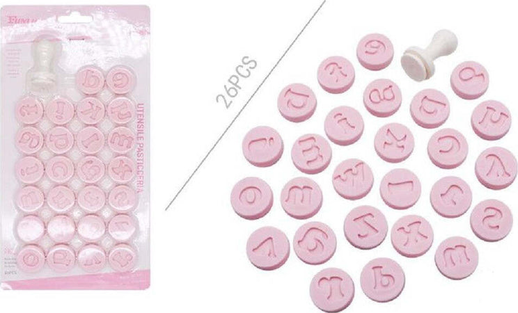 Set-26-Stampi-Forma-Lettere-Minuscole-Per-Dolci-Pasta-Biscotti-Pasticceria-99024