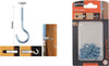 Set 27 Pezzi Viti Vite A Gancio Ganci 2 X 25 Mm Con Filettatura Per Legno 90735 Fai da te/Ferramenta/Chiodi viti ed elementi di fissaggio/Kit di bulloni e dadi Trade Shop italia - Napoli, Commerciovirtuoso.it