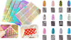 SET 27 STENCIL STAMPINO DISEGNI UNGHIE ADESIVI NAIL ART MANICURE DECORAZIONE Bellezza/Manicure e pedicure/Decorazioni per unghie/Attrezzatura per Nail Art/Glitter Trade Shop italia - Napoli, Commerciovirtuoso.it