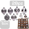 Set 28 Palline Natalizie Decorazioni 6 Cm Addobbi Per Albero Di Natale Xc-8276 Casa, arredamento e bricolage > Prodotti per Feste > Prodotti Natalizi Trade Shop italia - Napoli, Commerciovirtuoso.it