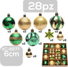 Set 28 Palline Natalizie Decorazioni 6 Cm Addobbi Per Albero Di Natale Xc-8277 Casa, arredamento e bricolage > Prodotti per Feste > Prodotti Natalizi Trade Shop italia - Napoli, Commerciovirtuoso.it
