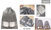 Set-2pz-Borsa-Sacchi-Sacca-Porta-Scarpe-Portascarpe-Viaggio-Sport-26x36cm-58085