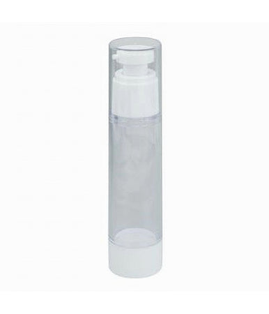 Set 2pz Bottiglia Da Viaggi Vuota Flacone Con Pompa Airless Per Creme 30ml 79406