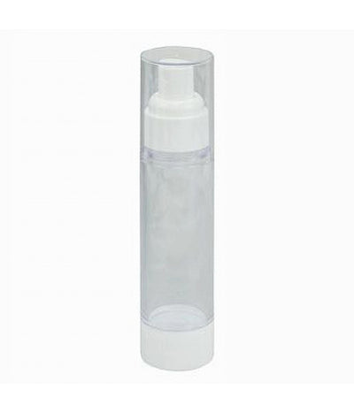 Set 2pz Bottiglia Da Viaggio Vuota Flacone Per Pompa Airless A Spray 50 Ml 79405