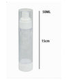Set 2pz Bottiglia Da Viaggio Vuota Flacone Per Pompa Airless A Spray 50 Ml 79405
