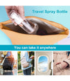 Set 2pz Bottiglia Spray Da Viaggio Vuota Boccetta Trasparente Profumo 80ml 79400