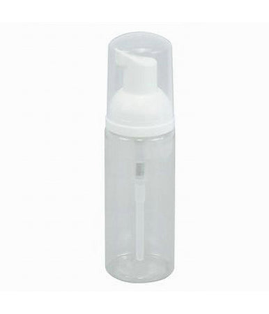 Set 2pz Bottiglia Viaggio Trasparente Dispenser Di Sapone Schiumogeno 60ml 79413